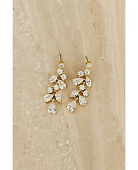 Untamed Petals Cami Crystal Drop Earrings