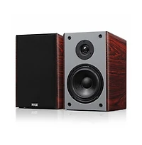 Pyle 5.25 Home Theater Bookshelf Speakers - 2-Way HiFi Sound with Wall Mount Bracket (PHQBS53CH)
