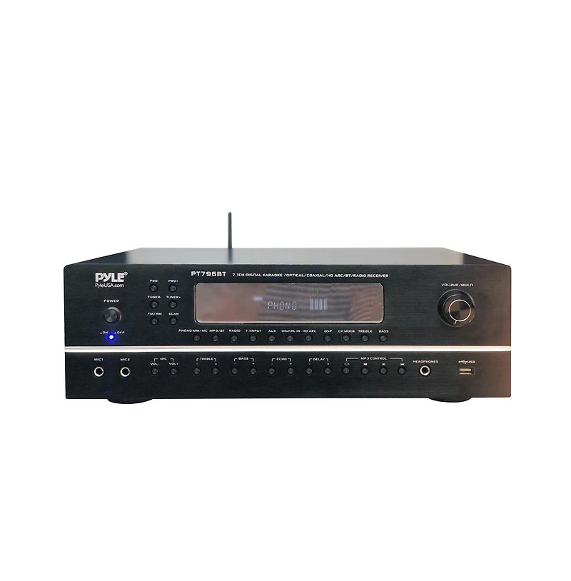 Pyle 7.1-Channel Hi-Fi Bluetooth Home Theater Receiver System (PT796BT) - 2000 Watt Max