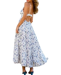 Cupshe Women's Simply Said Floral Maxi Beach Dress