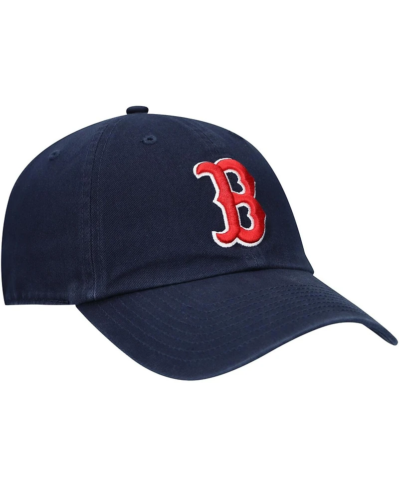 '47 Brand Men's Navy Boston Red Sox Clean Up Adjustable Hat