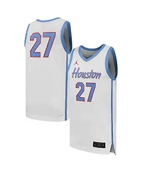 Jordan Men's 27 White Houston Cougars Replica Basketball Jersey