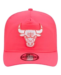 New Era Men's Pink Chicago Bulls Injection Everyday Golfer Adjustable Hat