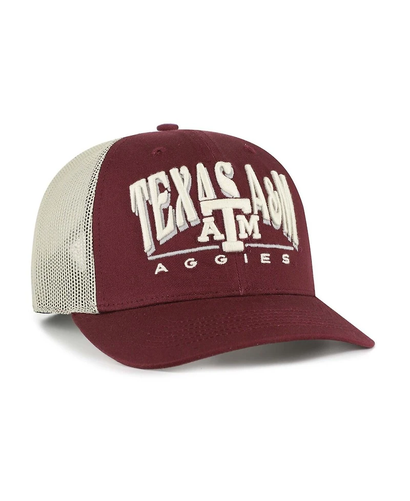 '47 Brand Men's Maroon Texas A&M Aggies Arid Adjustable Trucker Hat
