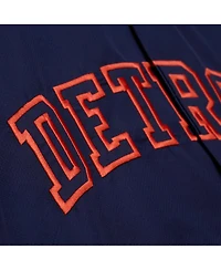 Mitchell & Ness Men's Navy Detroit Tigers Full-Snap Hooded Coaches Jacket