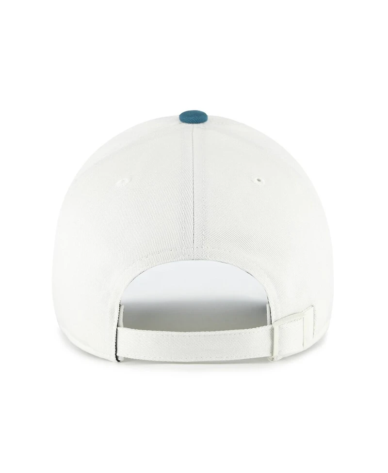 '47 Brand Men's White/Teal Philadelphia Phillies Contemporary Tonal Clean Up Adjustable Hat