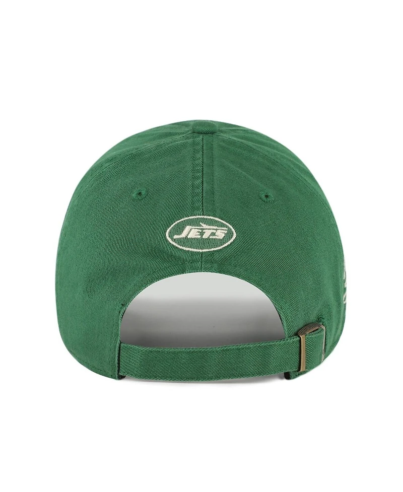 '47 Brand Women's Green New York Jets Zoey Clean Up Adjustable Hat