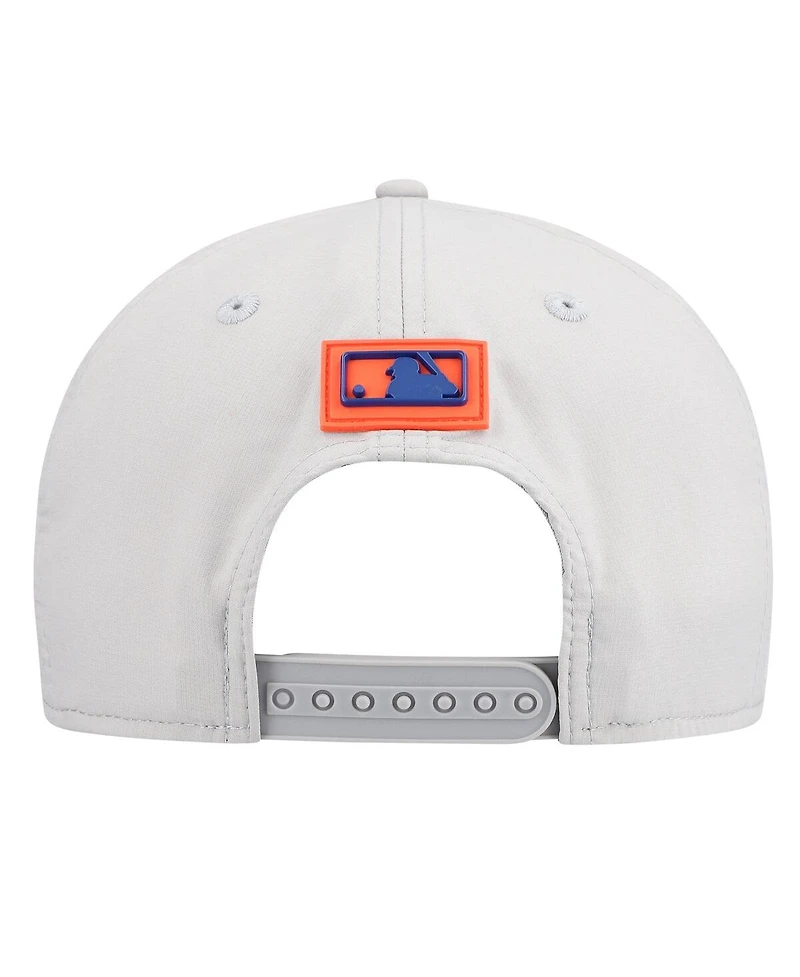New Era Men's Gray New York Mets 2026 Clubhouse 9SEVENTY Adjustable Hat