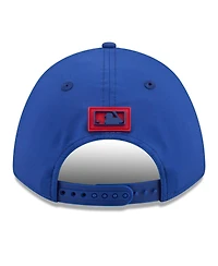 New Era Men's Royal Chicago Cubs 2026 Clubhouse 9FORTY A-Frame Adjustable Hat