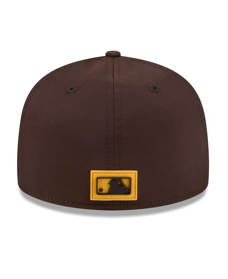 New Era Men's Brown San Diego Padres 2026 Clubhouse 59FIFTY Fitted Hat