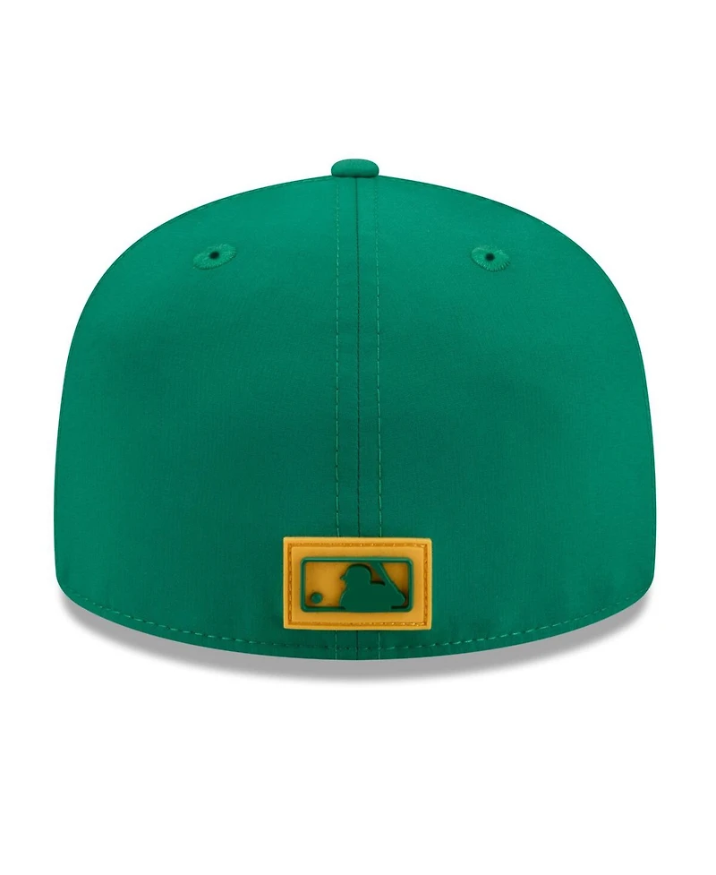 New Era Men's Green Athletics 2026 Clubhouse Alternate 59FIFTY Fitted Hat