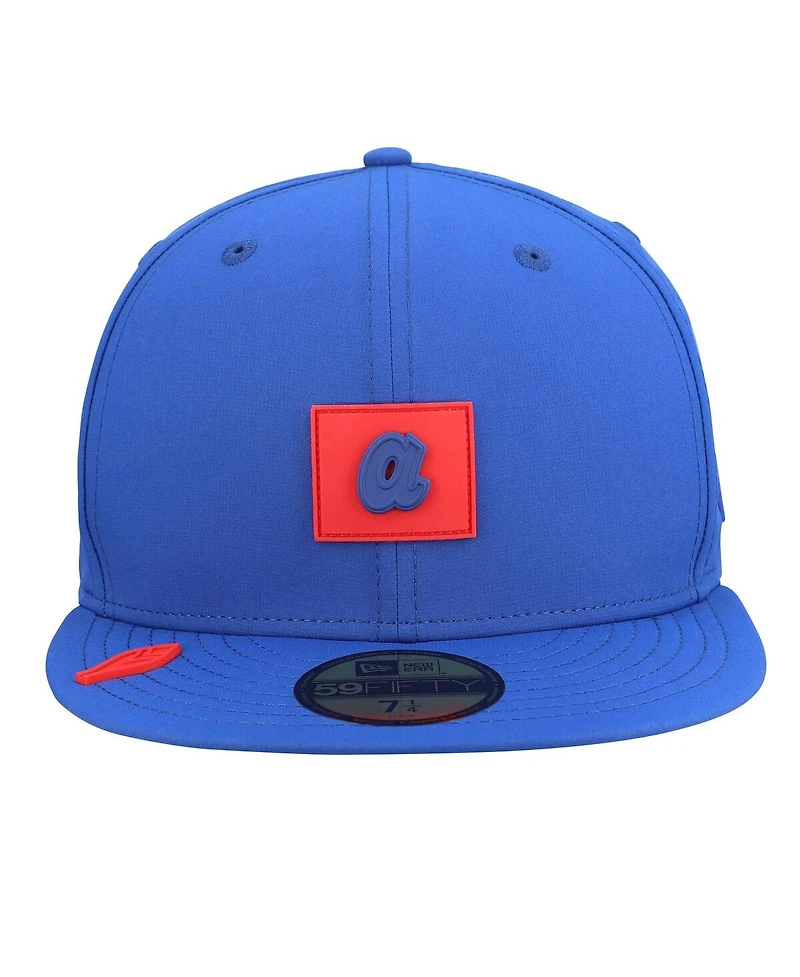 New Era Men's Royal Atlanta Braves 2026 Clubhouse Alternate 59FIFTY Fitted Hat