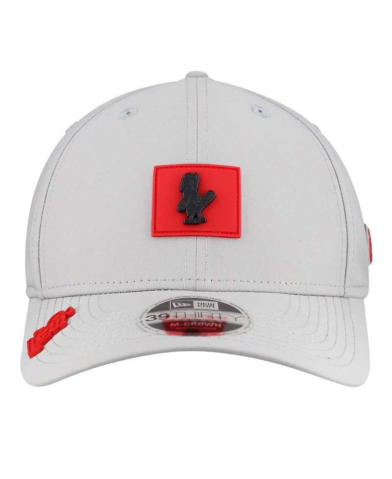 New Era Men's Gray St. Louis Cardinals 2026 Clubhouse Alternate 39THIRTY Flex Hat
