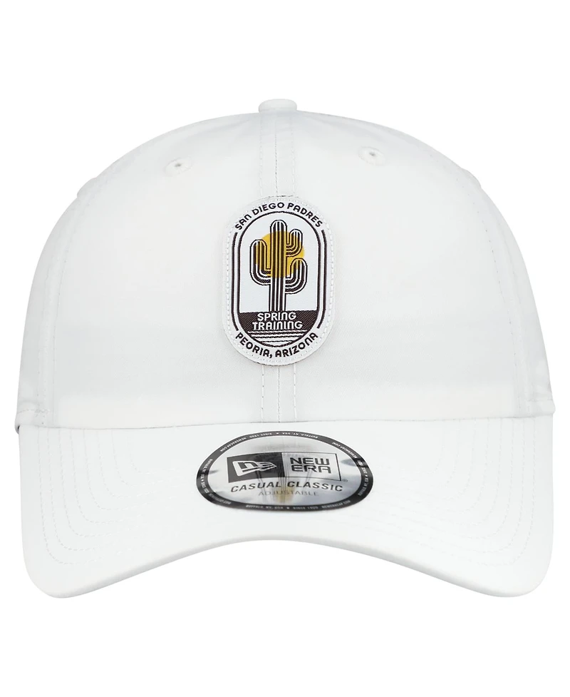 New Era Men's White San Diego Padres 2026 Spring Training Fan Pack Icon Casual Classic Adjustable Hat