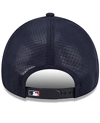 New Era Men's Navy St. Louis Cardinals 2026 Batting Practice Apex 9FORTY Adjustable Trucker Hat