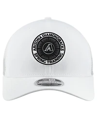New Era Men's White Arizona Diamondbacks 2026 Spring Training Fan Pack 9SEVENTY Adjustable Trucker Hat