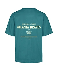 '47 Brand Men's Hunter Green Atlanta Braves Leon Foundation T-Shirt