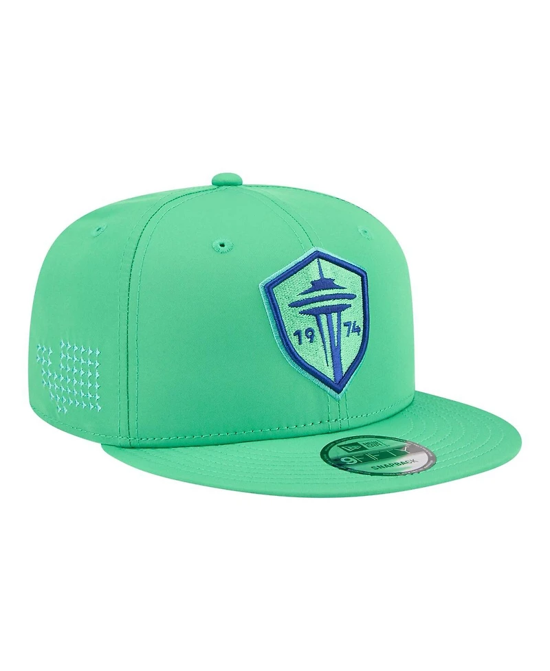 New Era Men's Green Seattle Sounders Fc 2026 Jersey Hook 9FIFTY Snapback Hat