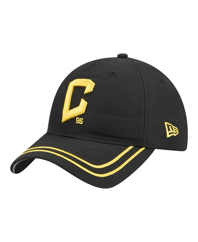 New Era Men's Black Columbus Crew 2026 Jersey Hook 9TWENTY Adjustable Hat