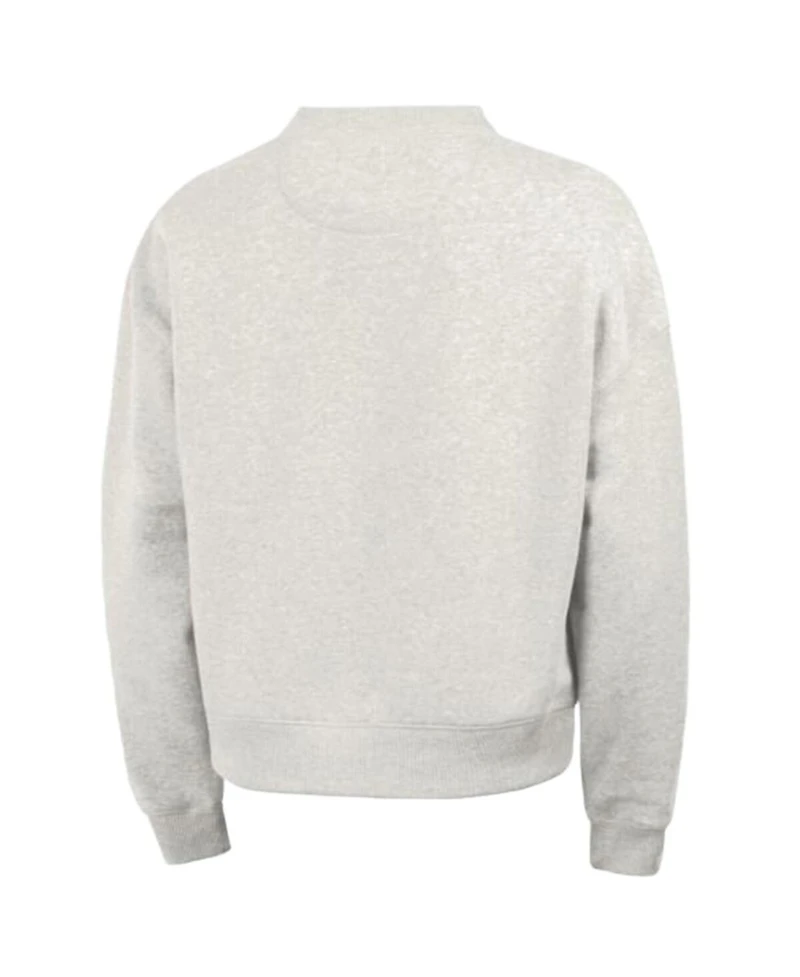 Champion Women's Stone New York Yankees Triumph Tri-Blend Sweatshirt