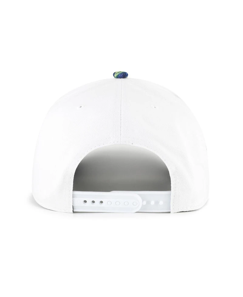 '47 Brand Men's White/Royal Buffalo Bills Beach Side Hitch Adjustable Hat