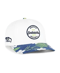 '47 Brand Men's White/College Navy Seattle Seahawks Beach Side Hitch Adjustable Hat