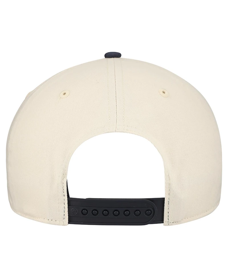 '47 Brand Men's Cream Carson Hocevar Flag Fill Two-Tone Hitch Adjustable Hat