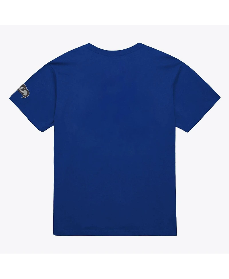 Mitchell & Ness Men's Royal Seattle Seahawks Head Coach Classic T-Shirt