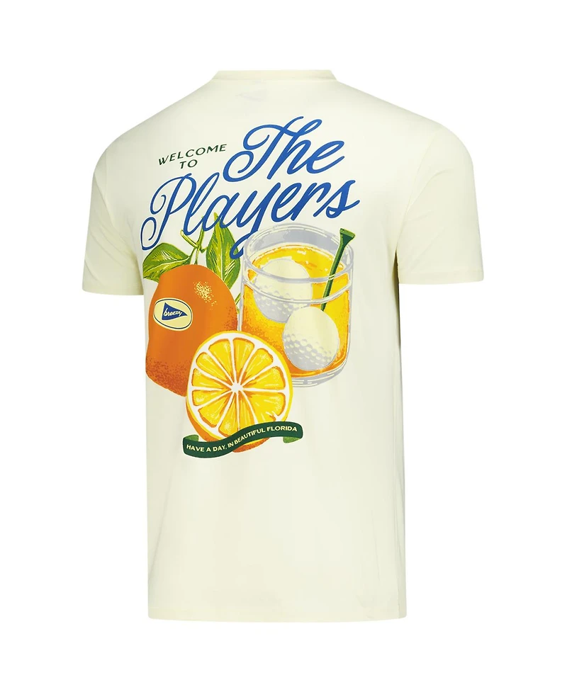Breezy Golf Men's Yellow The Players Welcome To T-Shirt