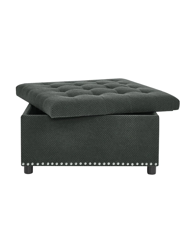 Streamdale Furniture Tufted Storage Ottoman