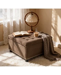 Streamdale Furniture Tufted Storage Ottoman