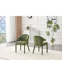 Streamdale Furniture Boucle Hug Chair Set of 2 - Upholstered Armchair
