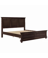 Streamdale Furniture Streamdale Vintage Pinewood King Headboard Bed Frame