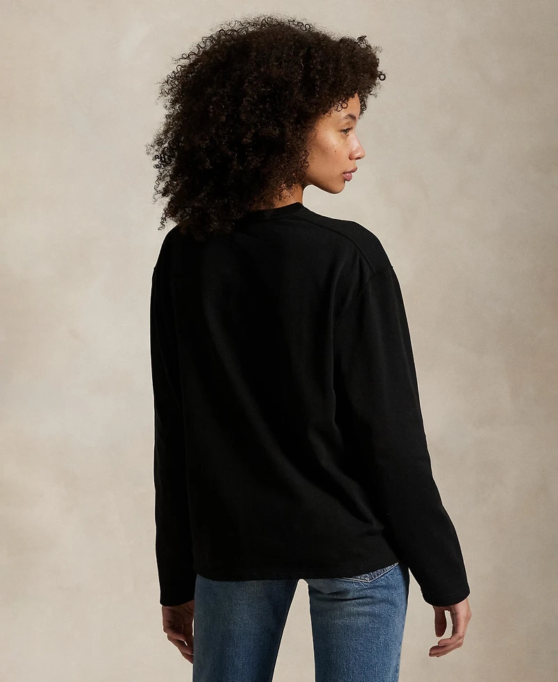 Polo Ralph Lauren Women's Crewneck Long-Sleeve T-Shirt