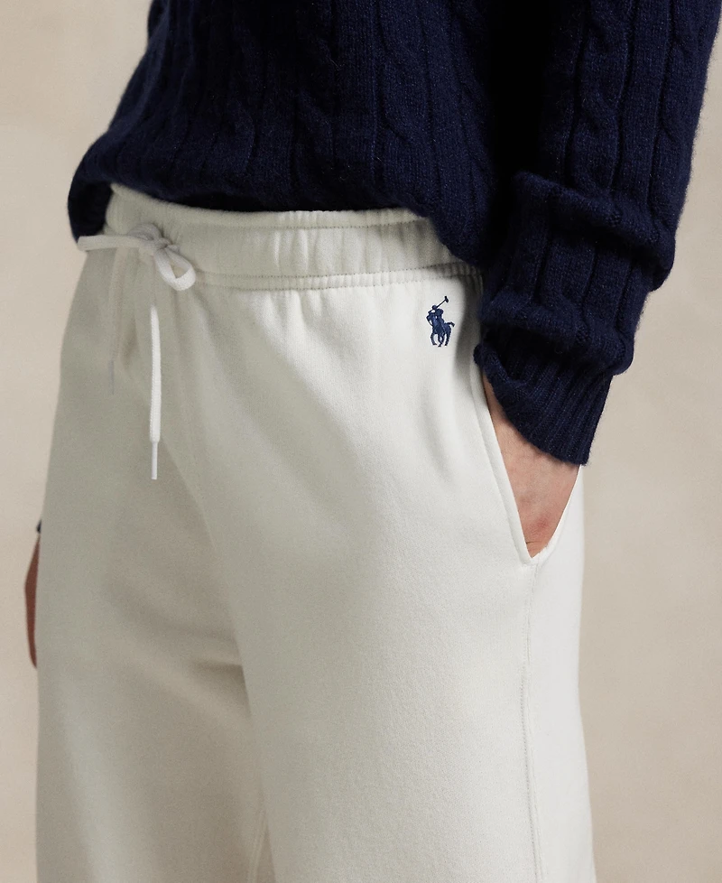 Polo Ralph Lauren Women's Drawstring Fleece Wide-Leg Sweatpant
