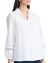 Jones New York Women's Collared Long-Sleeve Shirt