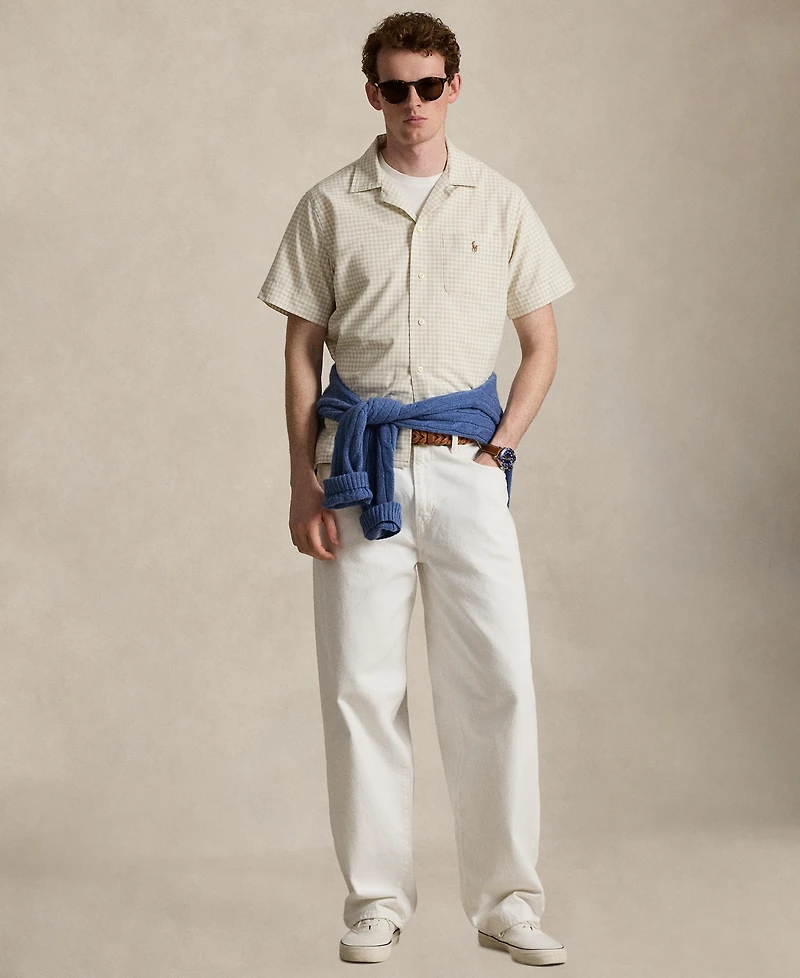 Polo Ralph Lauren Men's Classic-Fit Short-Sleeve Oxford Shirt