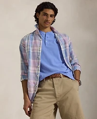 Polo Ralph Lauren Men's Featherweight Mesh Henley Shirt