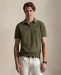 Polo Ralph Lauren Men's Classic-Fit Stretch Mesh Zip Shirt