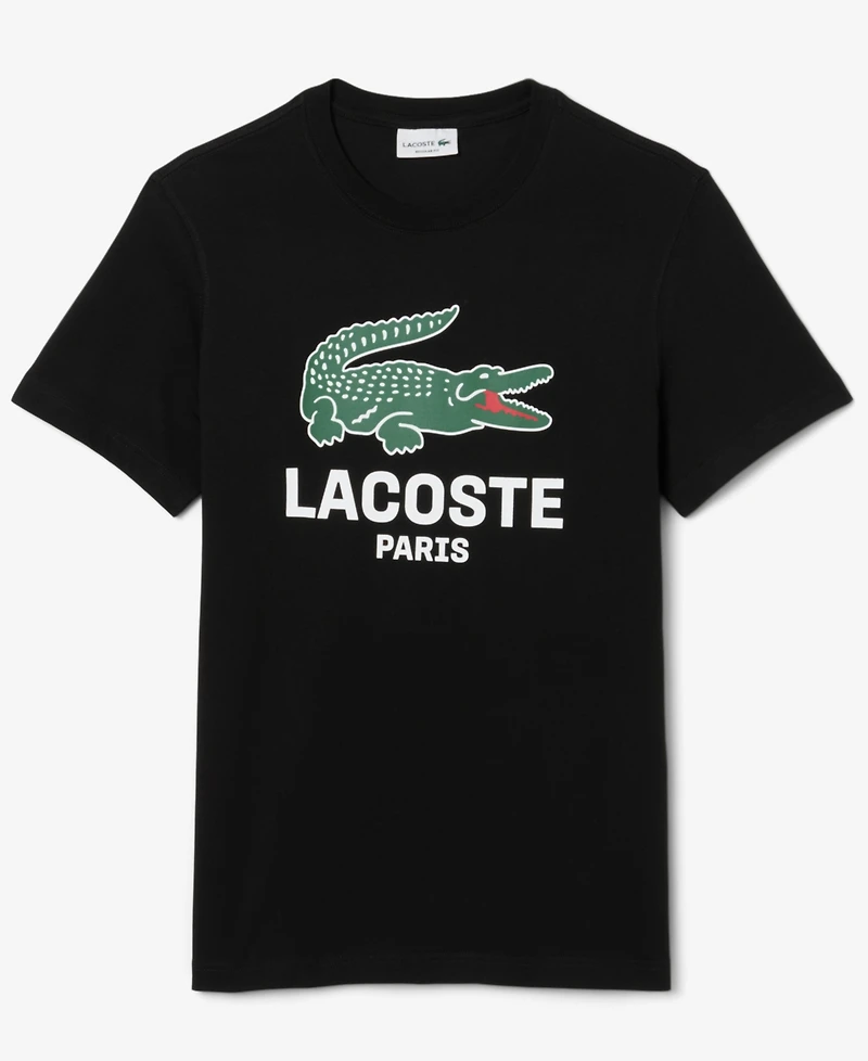 Lacoste Men's Crewneck Short-Sleeve Cotton T-Shirt