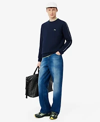 Lacoste Men's Long-Sleeve Fleece Sweatshirt