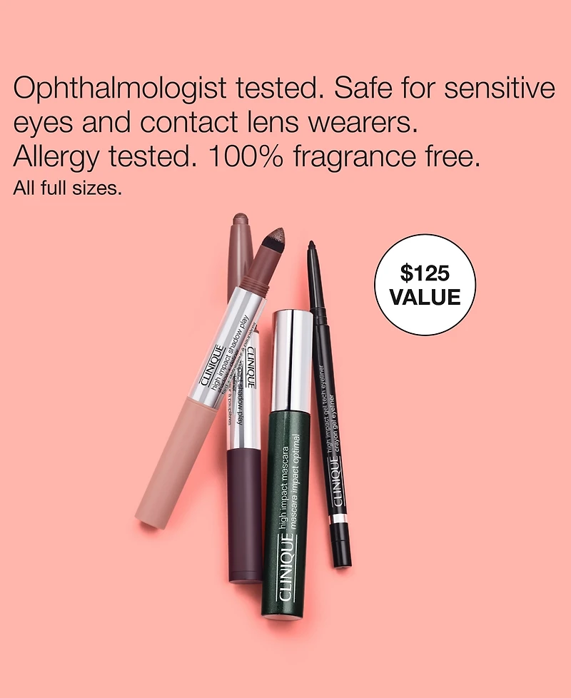 Clinique 4-Pc. Day-to-Night Eye Makeup Gift Set