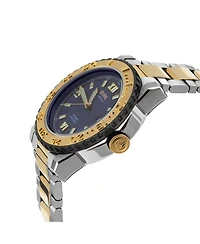 Gevril Men's Seacloud Swiss Automatic Two tone Ipyg/Ss Bracelet Watch