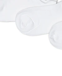 Lauren Ralph Lauren Women's Double Tab No Show Socks, 3-Pack