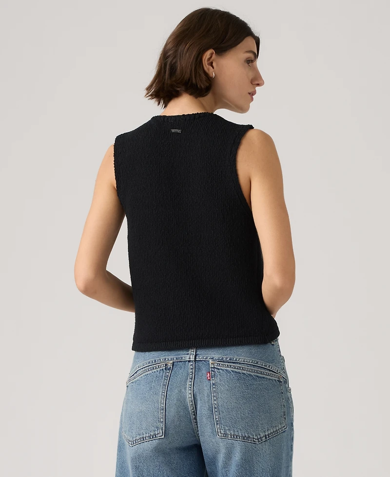Levi's Women's Sleeveless V-Neck Cotton Vest