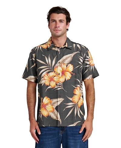 Quiksilver Waterman Men's Short-Sleeve Tropical Dream Shirt