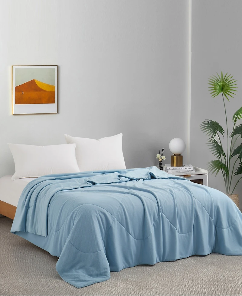 Unikome Oversize Reversible Ultra Soft Waffle Cooling Blanket