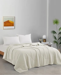 Unikome Oversize Reversible Ultra Soft Waffle Cooling Blanket