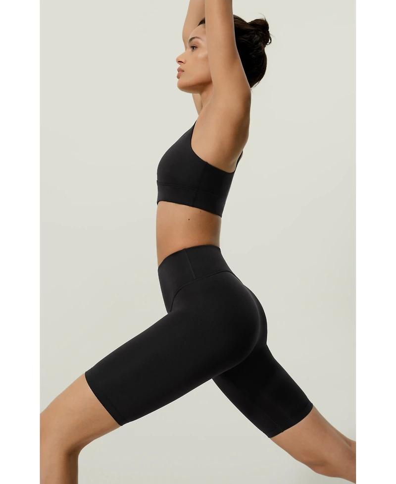 Lilysilk Womens Contour Second Skin Biker Shorts