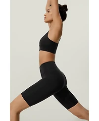 Lilysilk Womens Contour Second Skin Biker Shorts